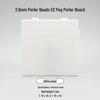 Heat-Resistant 2.6mm Pegboard Nails Set, 104 Pins for Perler Beads Mat Tool