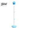 Bubble Machine for Outdoor Use Kids 46 Inch Vertical Maker with Adjustable Height Three-Section Flexible Blower Tube Battery Music Light Toddlers