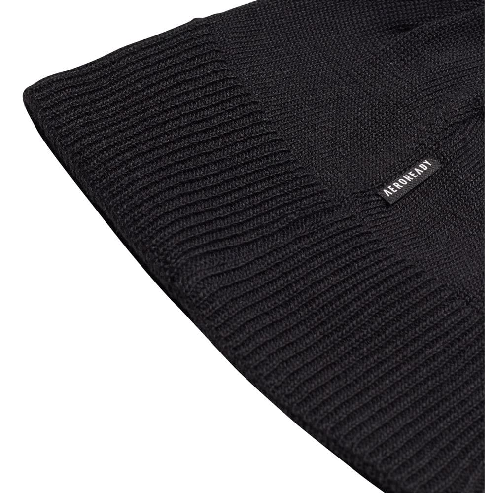Adidas Knit Beanie Hat EMH36 Size Kids' Black/White (GV2091) 54-57cm