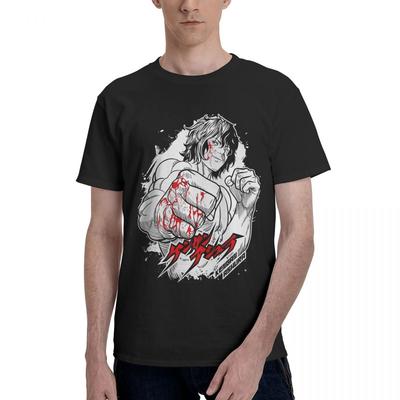 Kengan Anime Ashura 100 Cotton Casual Breathable Confortable Tshirt Mens TShirts Funny Gifts