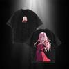 Anime DARLING In The FRANXX Zero Two Kawaii Printed Tee Men Women Short Sleeve Cotton Tshirts Retro Washed T-shirt Male T Shirt