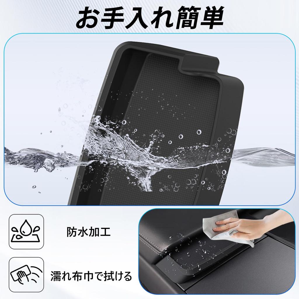 Center Console Organizer for Tesla Model 3 Highland and Model Y easy Easily stores frequently used small items such as ID and Tesla Interior Accessory