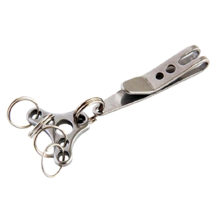 Suspension Pocket Clip Stainless Steel Clip Hanger Pocket Clip for Outdoor Use