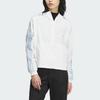 Adidas Originals Adibreak Hooded Windbreaker Jacket With Side Snap Buttons Women Bright White JI7474