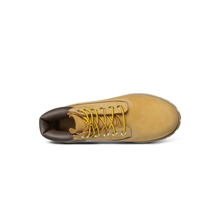 Timberland Women's 6 Inch Premium Waterproof Boot Wheat Nubuck 12909W1