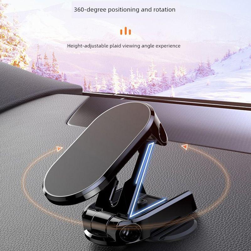 Mobile Phone Car Mount Magnetic Holder for Dashboard, Universal Navigation Support Bracket, Multifunctional