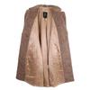 DRAWER [Good Condition] 6525-234-0757 Melange Shaggy Tailored Collar Coat 36 Pink brownUsed