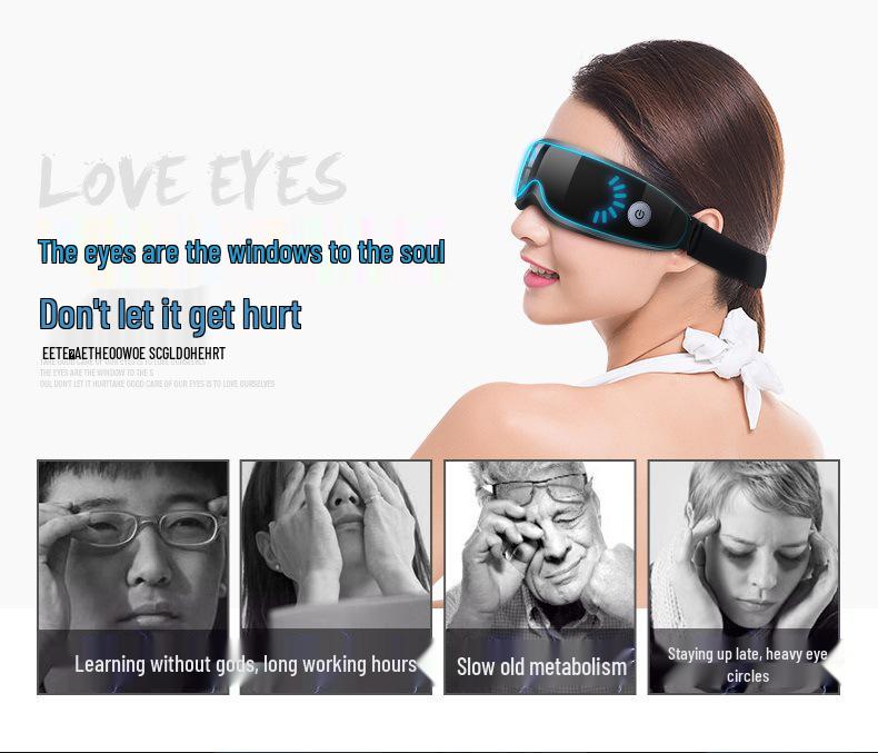 Rechargeable Electric Eye Massager and Protector