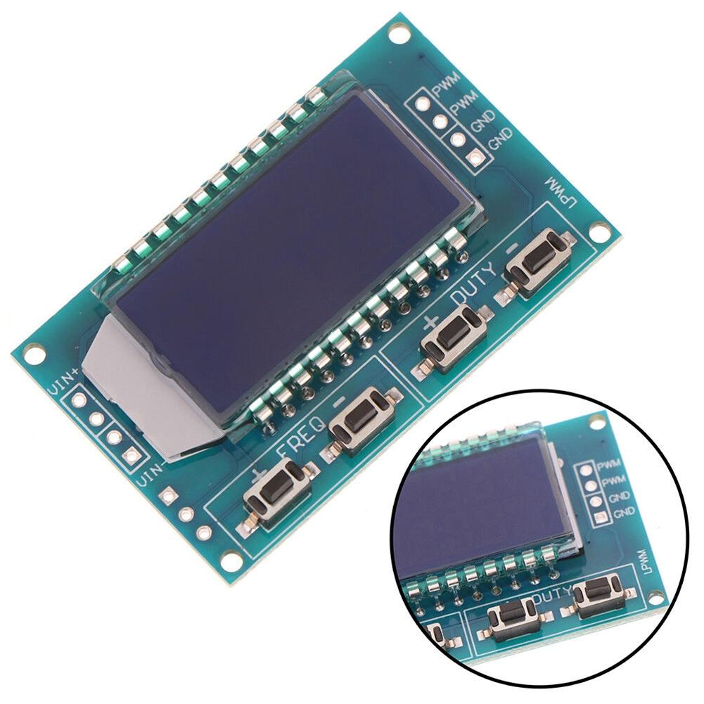 Signal generator  for PWM pulse frequency duty cycle adjustable module