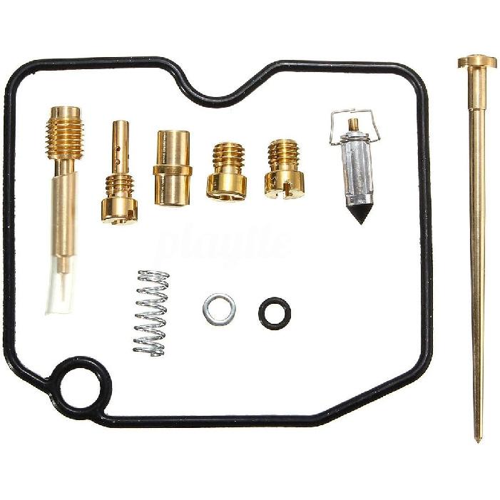 Carbman Carburetor Rebuild Repair Kit For Kawasaki KVF400 KVF 400 Prairie ATV Quad 1999 2000 2001 2002
