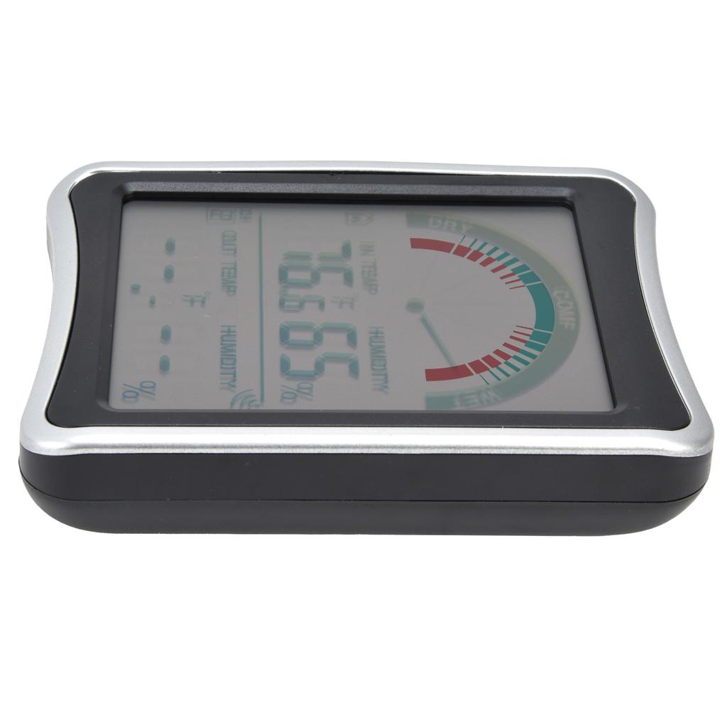 Wireless Digital Thermometer Hygrometer Indoor Temperature Humidity Meter 50 Celsius 70 Celsius  20percent 99percent RH