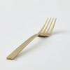 4 Pack Stainless Steel Dinner Forks Ergonomic Handle River Gold Finish Dishwasher Safe Elegant Tableware Forks Dining