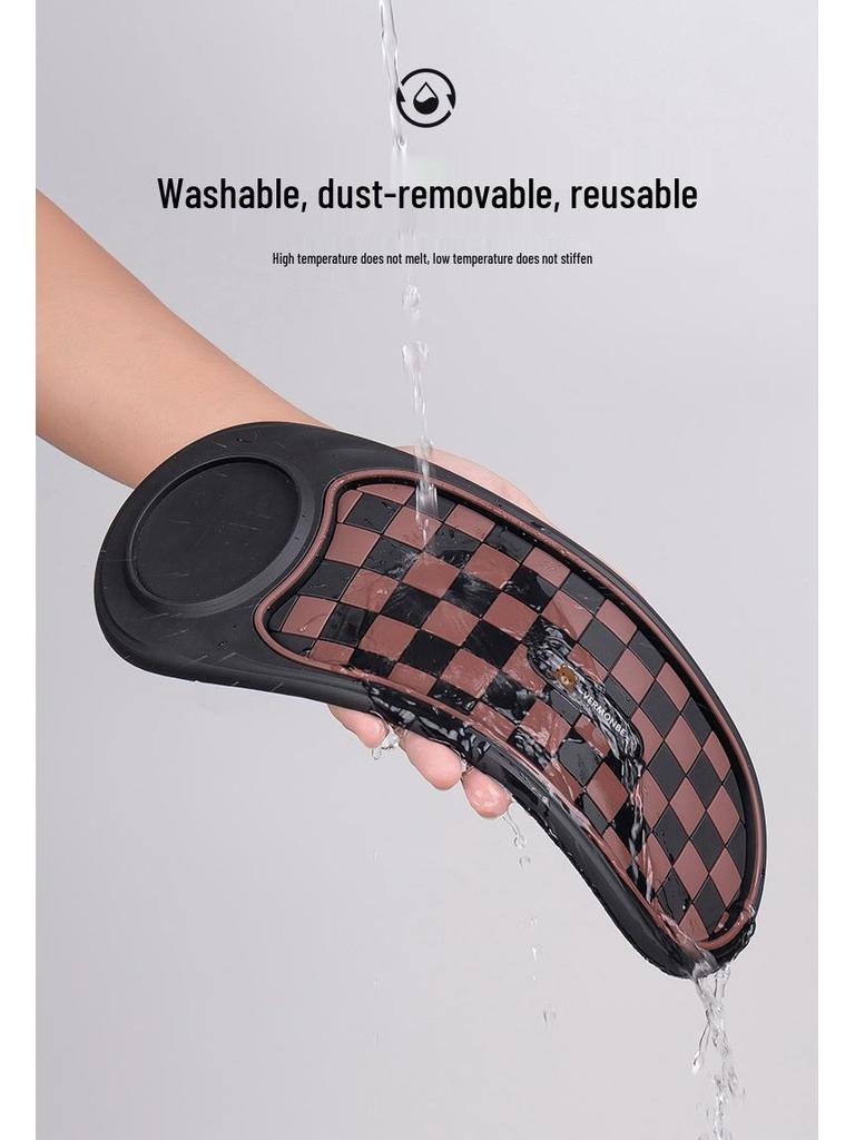 Non-Slip Car Dashboard Mat & Phone Holder for High Temperature