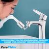 PureFlow Universal Spray Filter Swivel Shower Faucet Attachment 720° Shower