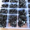 Mixed Auto Fastener Clip Plastic Box-packed Car Door Bumper Fender Liner  Fixed Clips 456pcs with Remover Tool