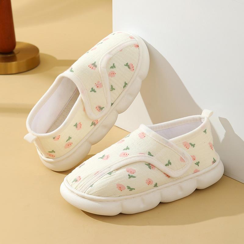 The NewAll Inclusive Cotton Shoes Indoor At Home Keep Warm Cotton Shoes The New Cotton Slippers Indoor Slippers Zapatos De Mujer