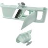 Adjustable Vegetable Chopper and Mandoline Slicer with Stainless Steel Blades for Quick Meal Prep