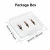 Fly Fishing Bait-3Box Bundle(Total 9Pcs Flies)Fly Fishing Artificial Wet Flies Nymphs Bait for Trout Artificial Fishing Lures