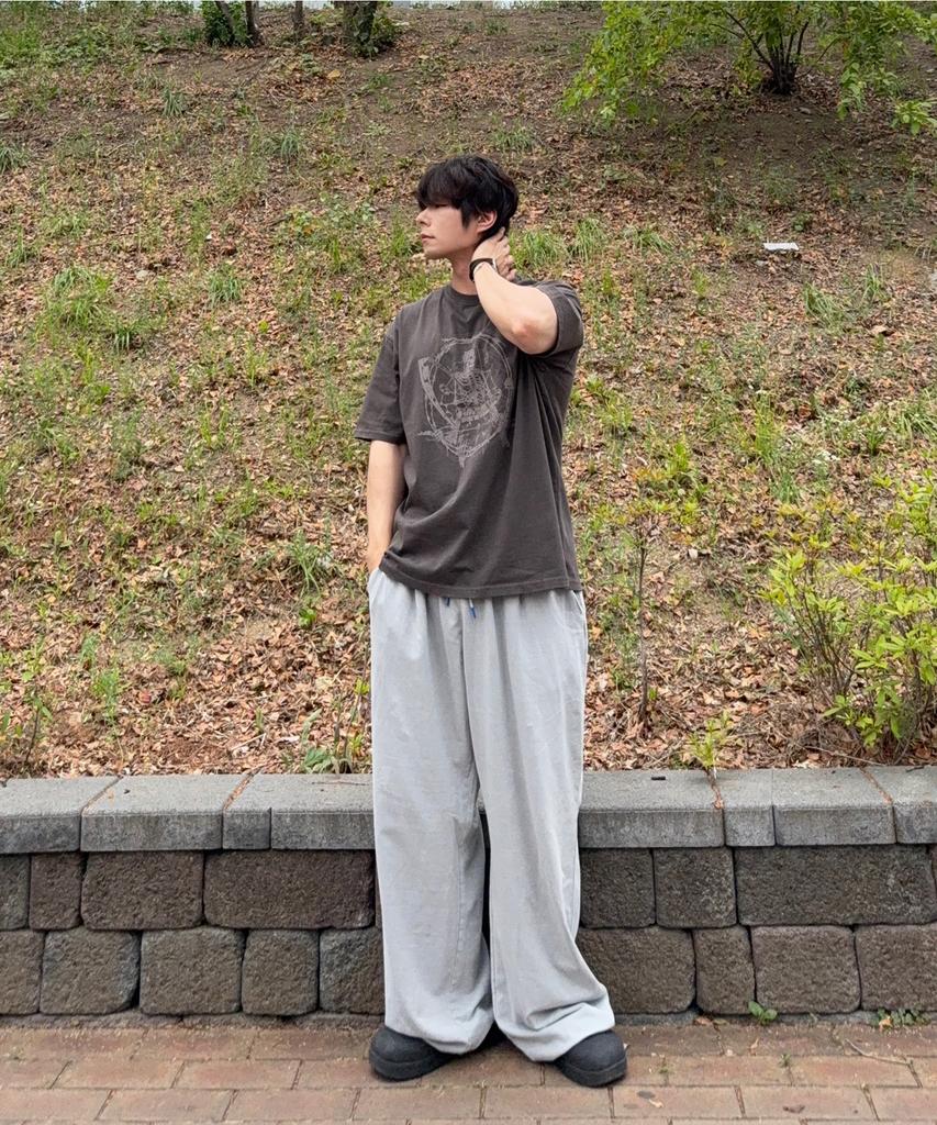 NAUTICA 83 Flag Wide Sweatpants (3 Colors) Npl7746