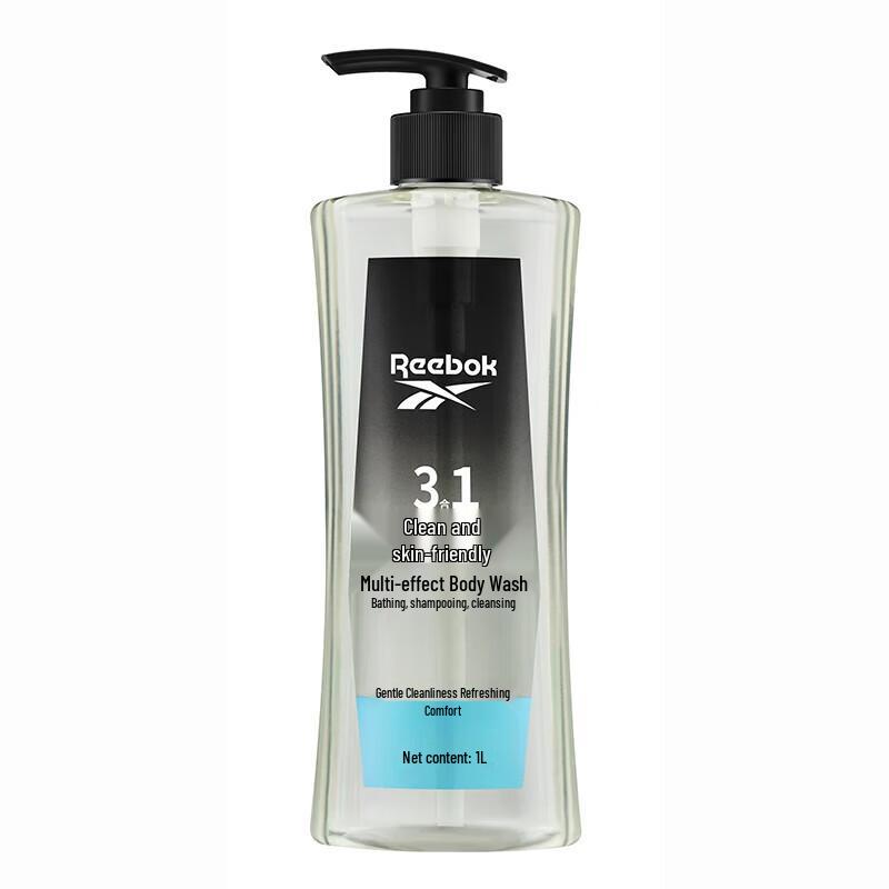 Reebok Men's 3-in-1 Hair, Face & Body Wash