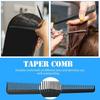 1/5pcs Fine Haircutting Wide Tooth Hair Barber Carbon Fiber Salon Hairdressing Comb Heat Resistant Styling Grooming Hairbrush