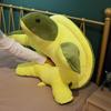 80cm Giant Green Tortoise Plush Toy Kawaii Animal Dolls Stuffed Soft Animal Sea Turtle Pillow