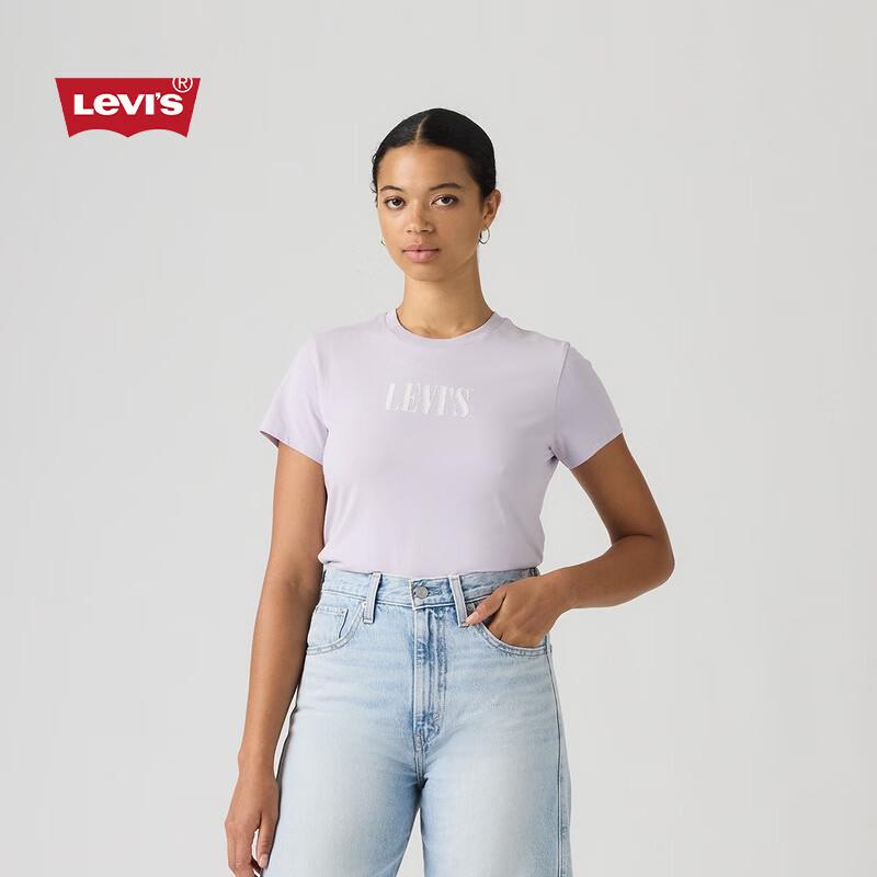 Levi's Women's Retro Logo Print Knit T-Shirt
