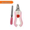 Stainless Steel Pet Nail Clippers & File for Dogs and Cats