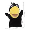 CALLARON Plush Puppet, Crow Hand Puppet, Fox Finger Puppet, Cute Animal Toy, Ventriloquist Puppet, Hand Dancing Puppet, Halloween, Christmas,