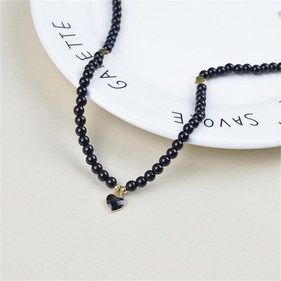 1 Pc Elegant Pearl Heart Pendant Necklace,Imitation Pearl Choker,Romantic Wedding Jewelry,Fashion Jewelry for Women,Gift for Her  Valentine's Gift
