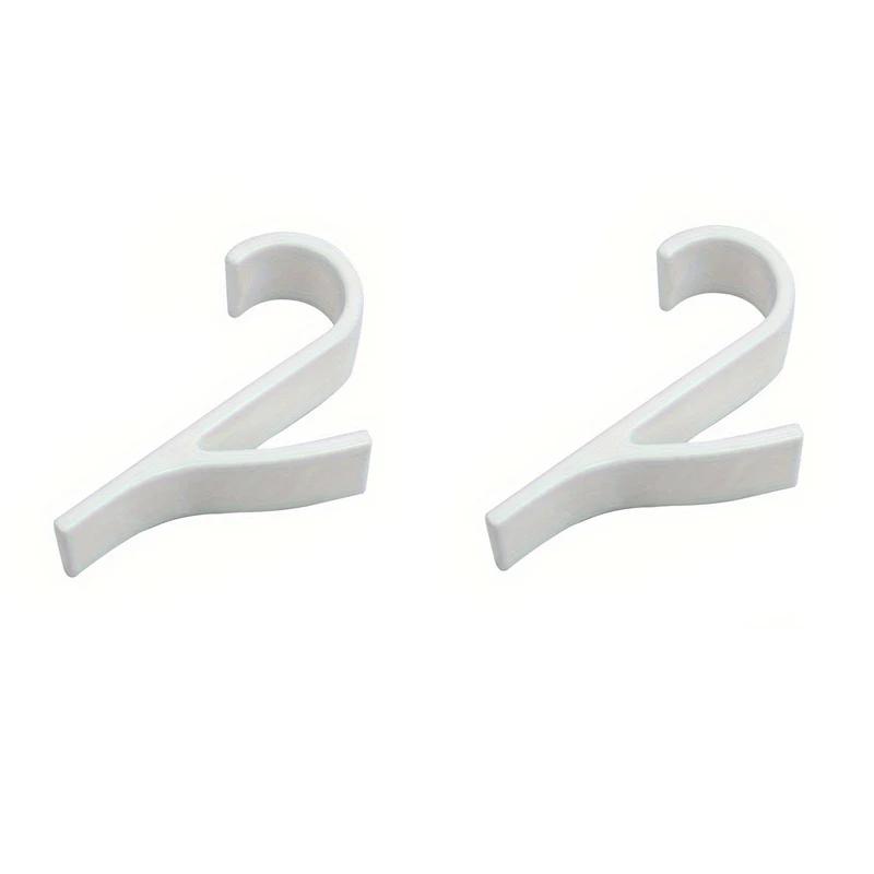 2pcs Hangers for Heated Towel Multi-Purpose Radiator Hooks Coat Clothes Hanger Scarf Rack Bath Hook