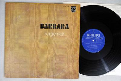 LP Record BARBARA - Laigle Noir FDX116 PHILIPS Japan Pop Used