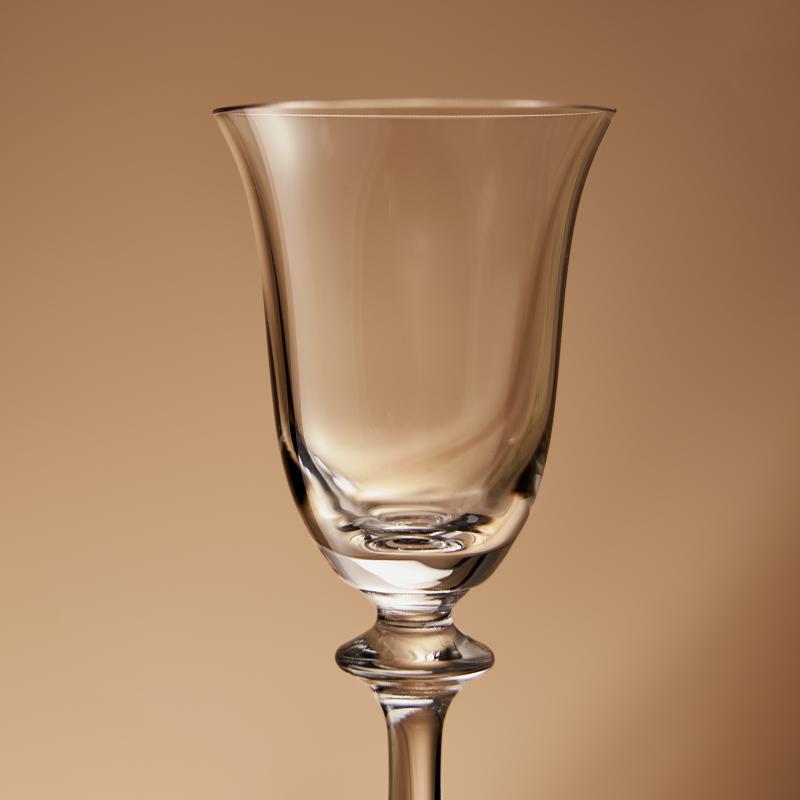 European Style Crystal Glass Cup Transparent Liquor Wine Small Goblet Household Light Luxury High-grade Red and White Wine Cup