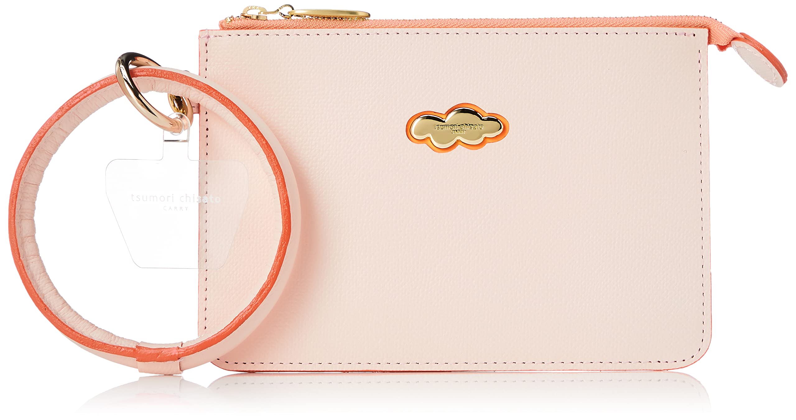 

Кошелек-облачко Tsumori Chisato Slim, Мультикартхолдер, Марка, Женский бежевый