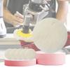 Set Buffing Pads Car Marine Automotive Polishing Washable Polisher 5inch Accessories Bonnet Buffing Wheel Pad Useful