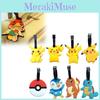Pokemon Pikachu Charmander Squirtle Etiqueta de Bagagem Gengar Charmander Squirtle Etiqueta de Viagem de Silicone Para Viajantes