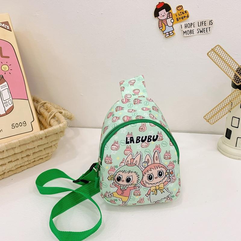 Casual Crossbody Children Bag With Cartoon Print Design For Kindergarten
