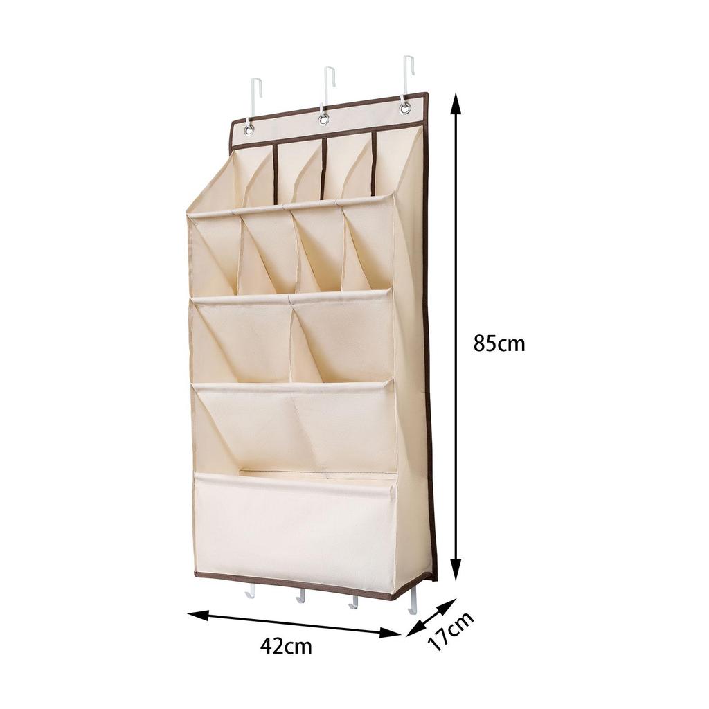 over The Door Shoe Organizer Hanging Shoe Rack for Closet Hanger Deep Pockets Door Shoe Rack