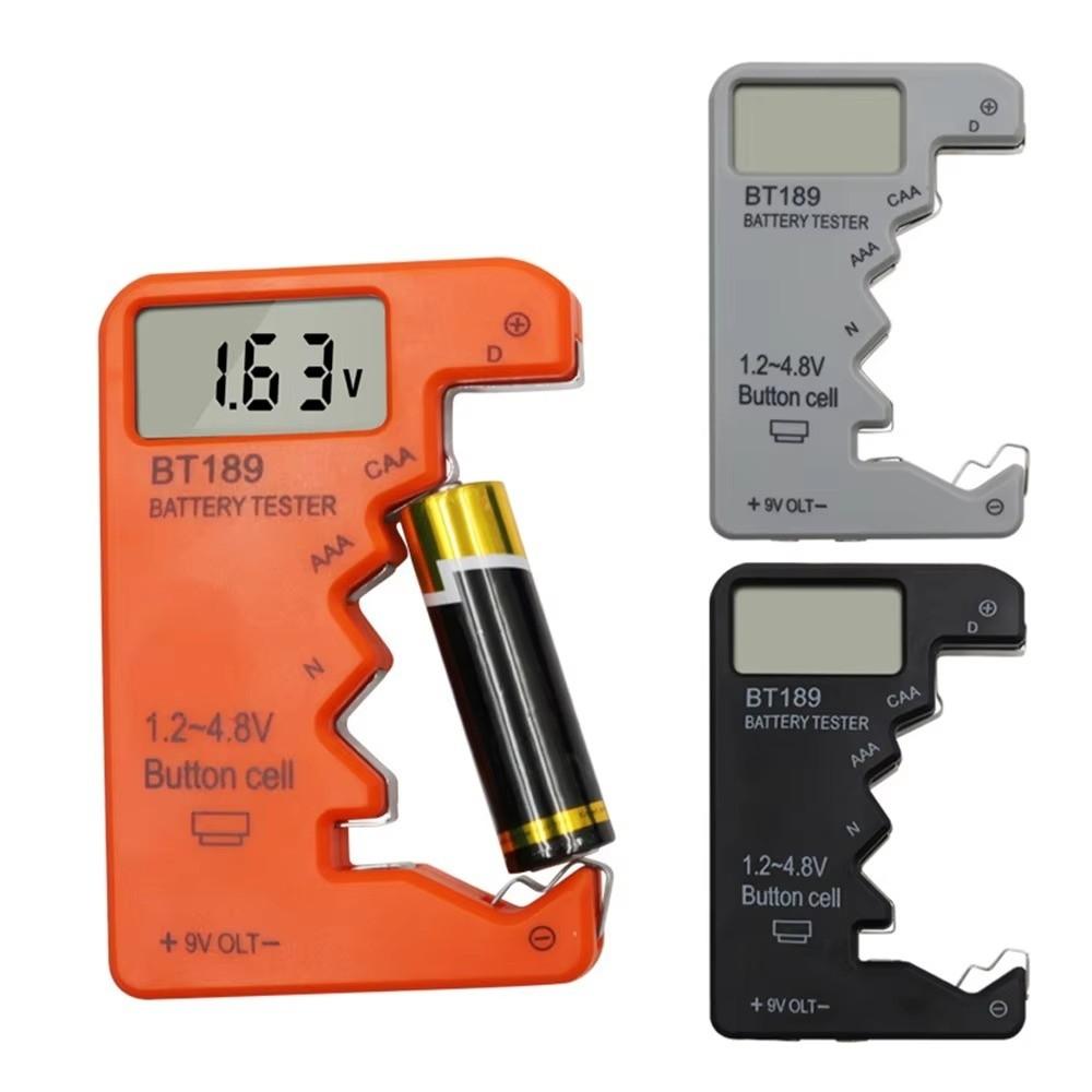 Voltage Checker Digital Battery Tester LCD Display Universal Battery Tester For DIY Lover