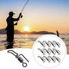 Sanitizable For Sea Fishing Clip Down Swivels 20PCS 304 Stainless Steel 18mm