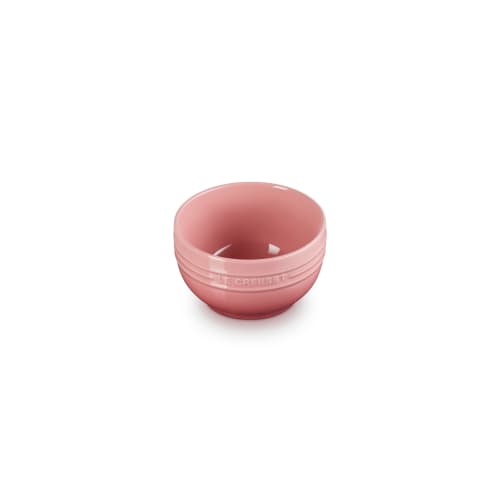 Le Creuset Bowl, Deep Plate, 500ml, Rose Quartz, Heat and Cold Resistant, Microwave, Oven, and Dishwasher Safe [Official Japanese Product]