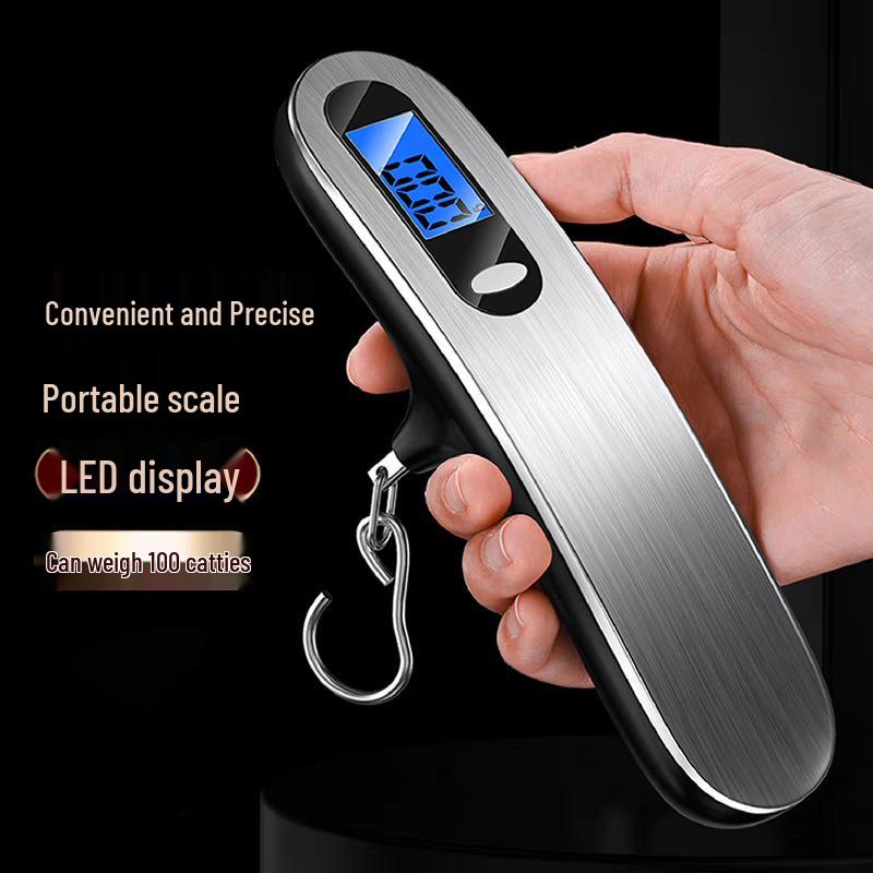 Rechargeable 50kg Handheld Luggage and Fishing Scale