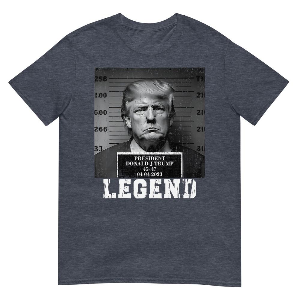 Trump 2024 Mugshot President Legend TShirt