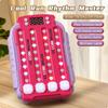 Lightup Rhythm Toy PressbuttonPress Screen Game Interactive Blue