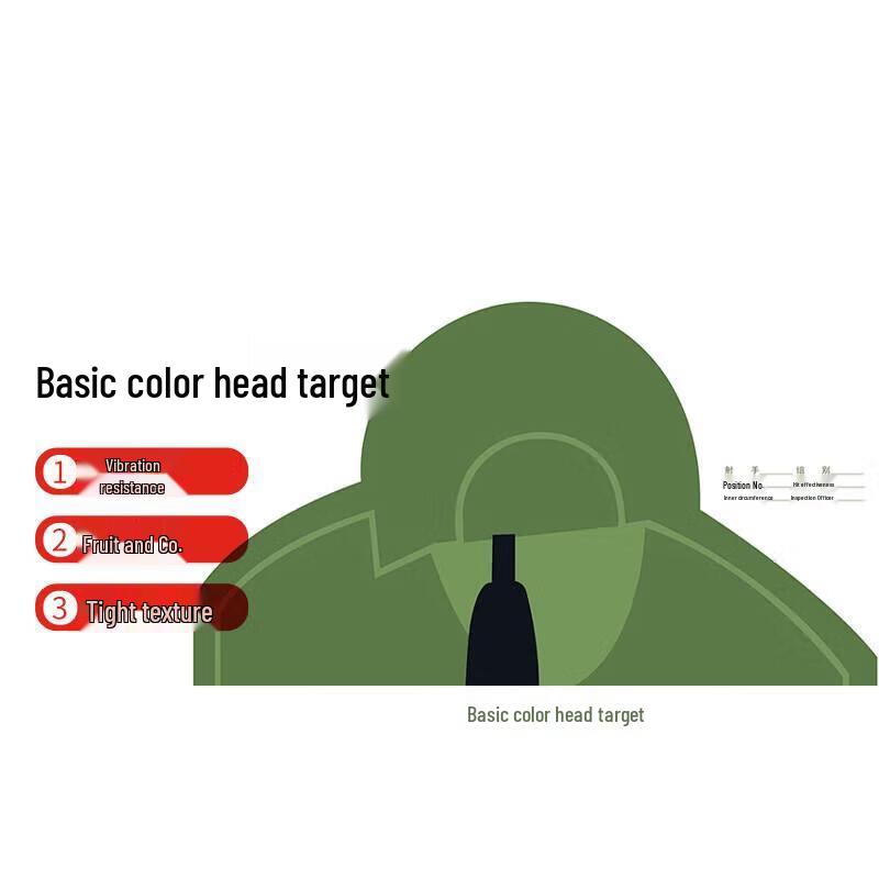 

Pantu Head Target Paper