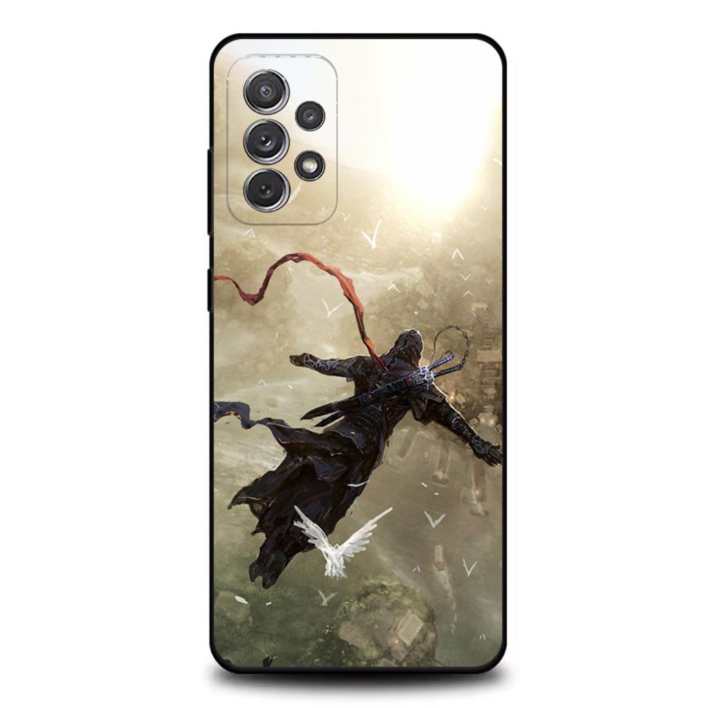 A-Assassins C-Creeds Game Phone Case For Samsung S25,S24,S21,S22,S23,S30,Ultra,S20,Plus,Fe,Lite,Note,10,9,5G Black Cover