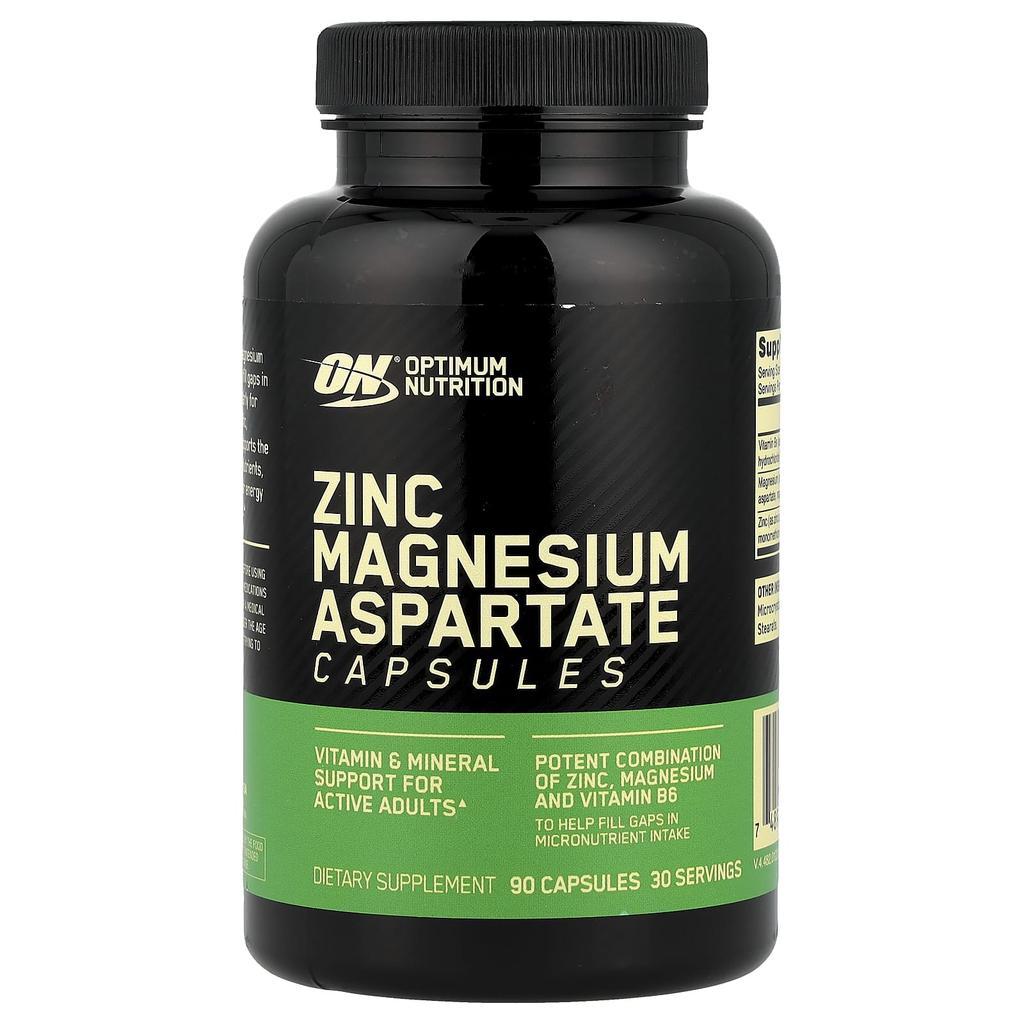 Zinc Magnesium Aspartate, 90 Capsules