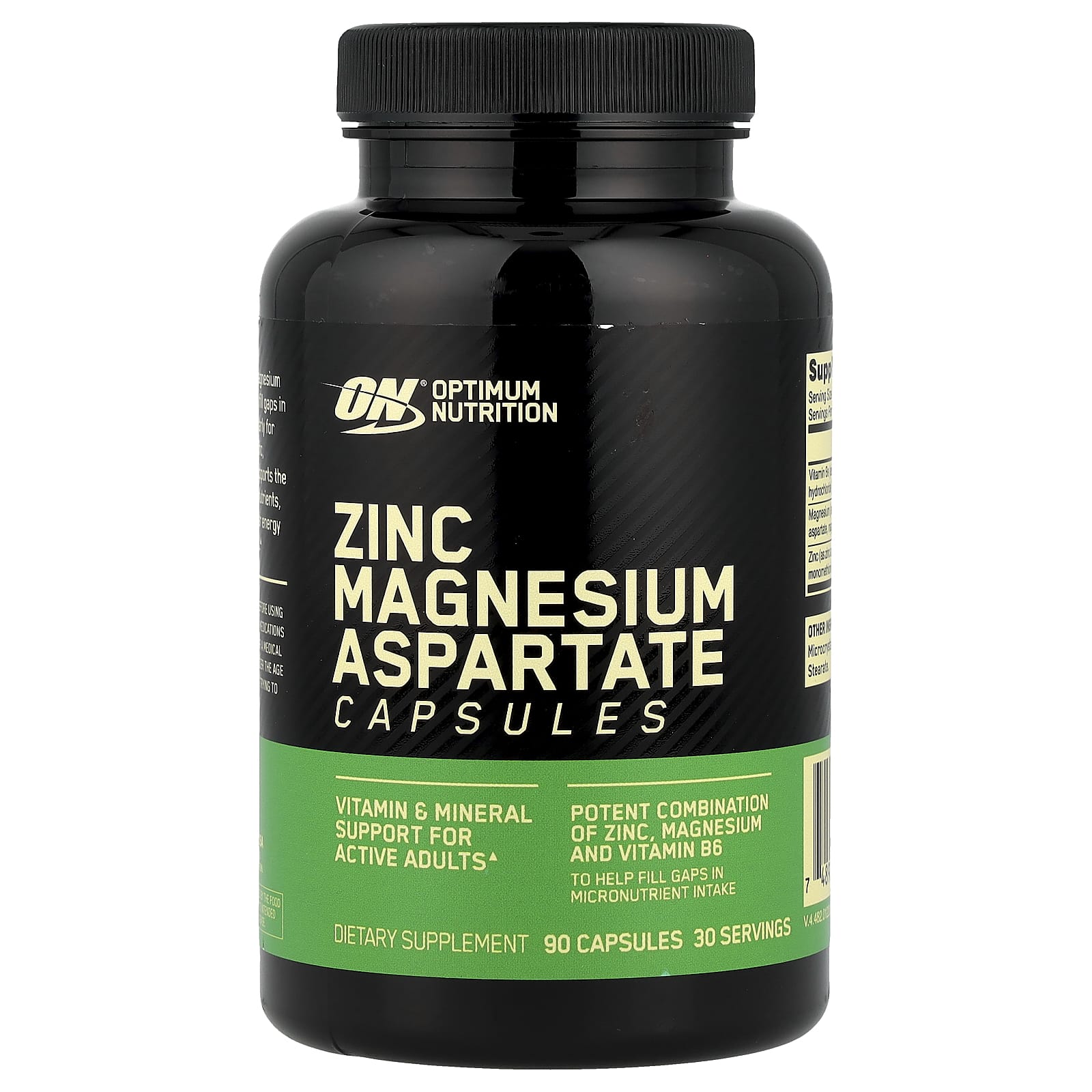 

Zinc Magnesium Aspartate, 90 Capsules