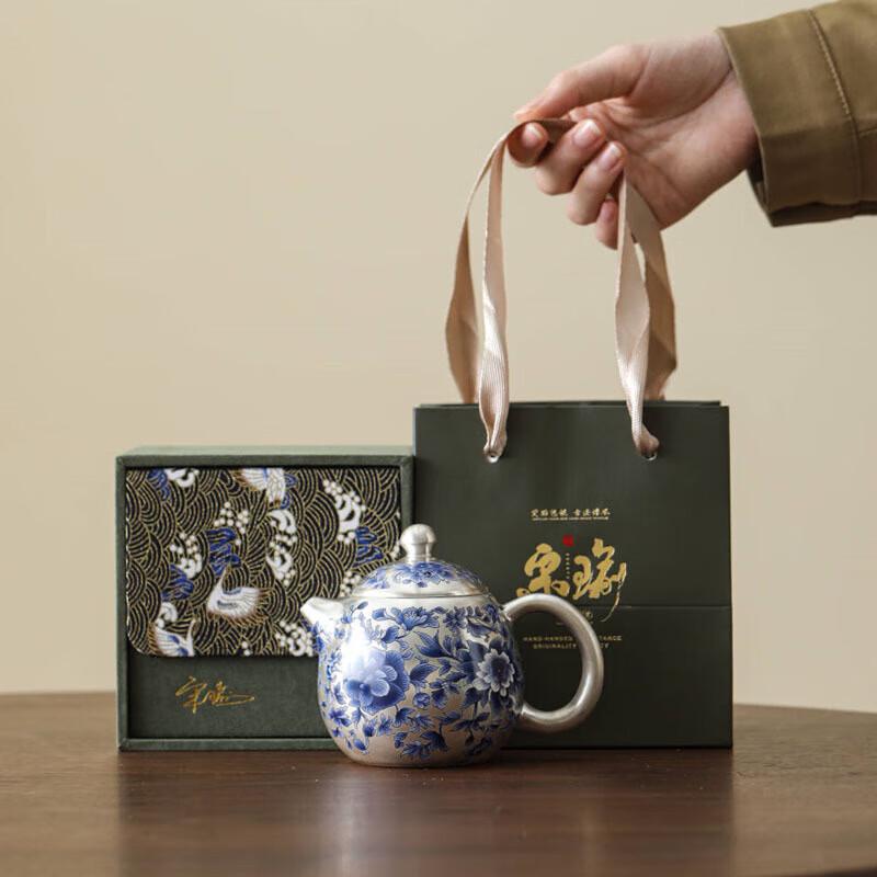 Chaxun Song Yu Blue & White Kung Fu Tea Set