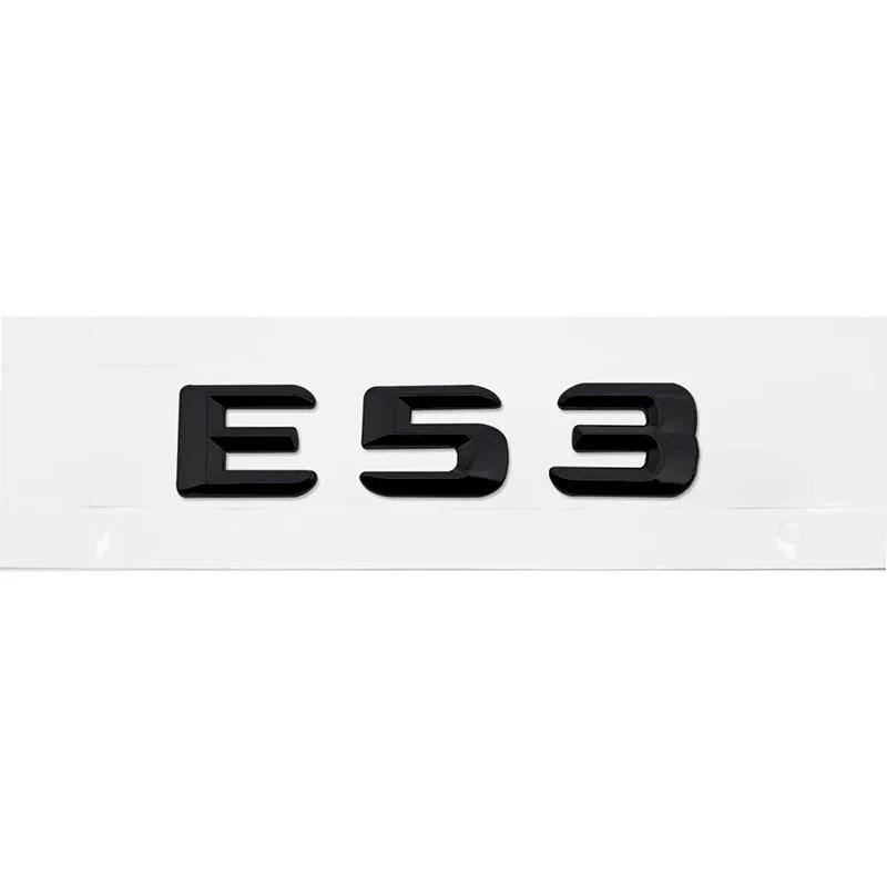 

Car Tail Letter Number Emblem Sticker Rear Trunk Badge Decal for Mercedes Benz E Class E53 E55 E63 E200 E220 E230 E240 E250 E260 Plastic